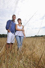 Image showing happy young couple have romantic time outdoor