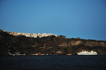 Image showing greece santorini