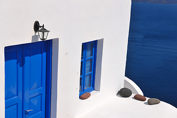 Image showing greece santorini