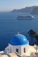 Image showing greece santorini