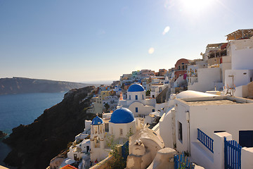 Image showing greece santorini