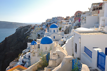 Image showing greece santorini