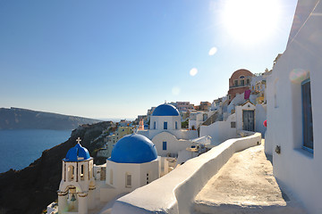 Image showing greece santorini