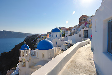 Image showing greece santorini