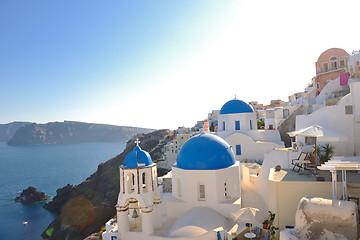 Image showing greece santorini