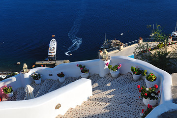 Image showing greece santorini