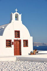 Image showing greece santorini