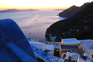 Image showing greece santorini