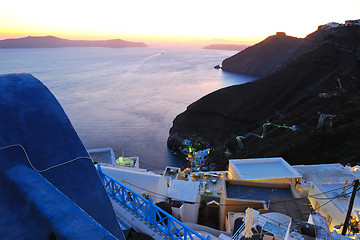 Image showing greece santorini