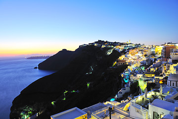 Image showing greece santorini