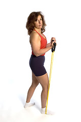 Image showing woman exercising