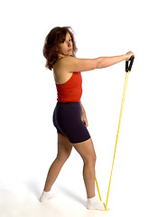 Image showing woman exercising