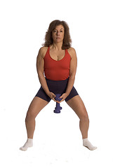 Image showing woman exercising