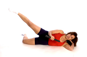 Image showing woman exercising