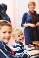 Image showing it education with children in school