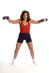 Image showing woman exercising