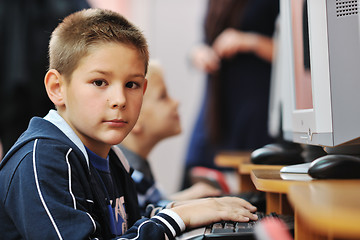 Image showing it education with children in school