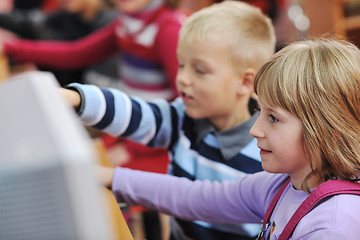 Image showing it education with children in school