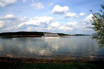 Image showing Boat at the lake