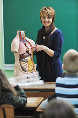 Image showing learn biology in school