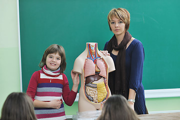 Image showing learn biology in school