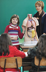 Image showing learn biology in school