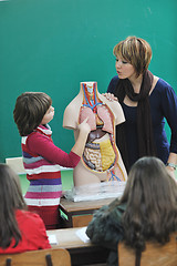 Image showing learn biology in school