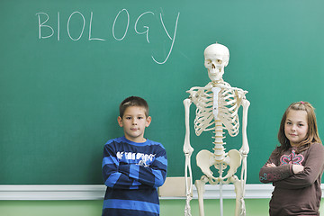 Image showing learn biology in school