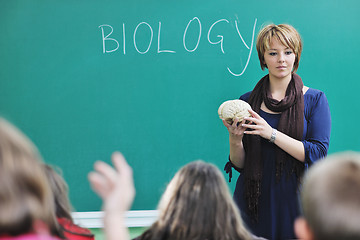 Image showing learn biology in school