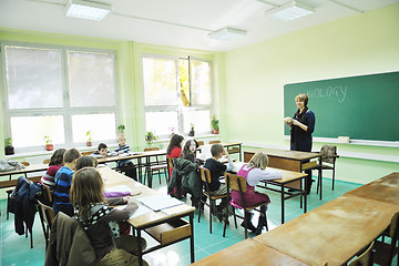 Image showing learn biology in school