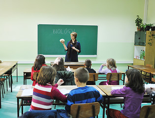 Image showing learn biology in school