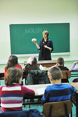 Image showing learn biology in school