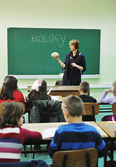 Image showing learn biology in school