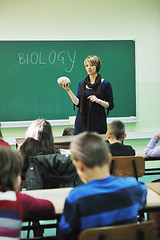 Image showing learn biology in school