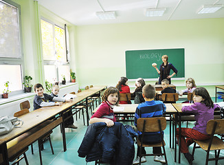 Image showing learn biology in school