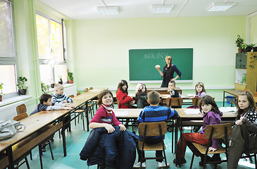 Image showing learn biology in school