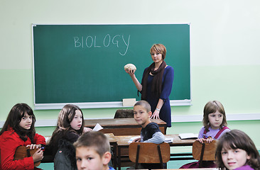 Image showing learn biology in school