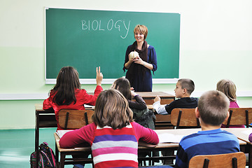 Image showing learn biology in school