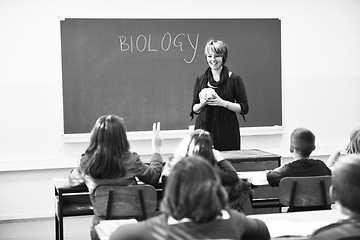 Image showing learn biology in school