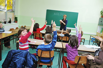 Image showing learn biology in school