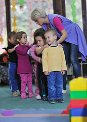 Image showing preschool  kids