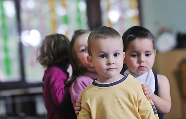 Image showing preschool  kids