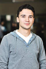 Image showing student male portrait at campus