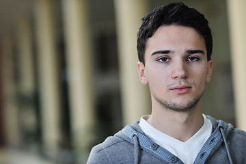 Image showing student male portrait at campus