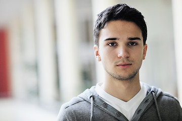 Image showing student male portrait at campus