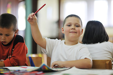 Image showing preschool  kids