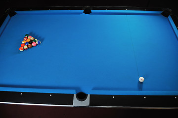 Image showing billiard balls