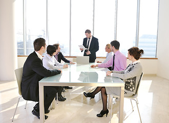 Image showing group of business people at meeting