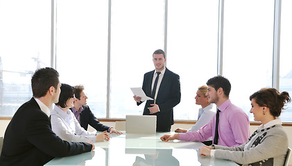 Image showing group of business people at meeting