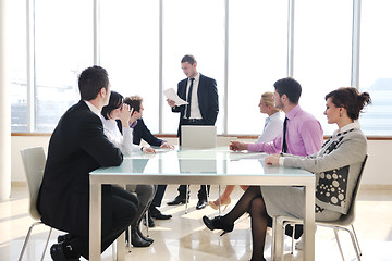 Image showing group of business people at meeting